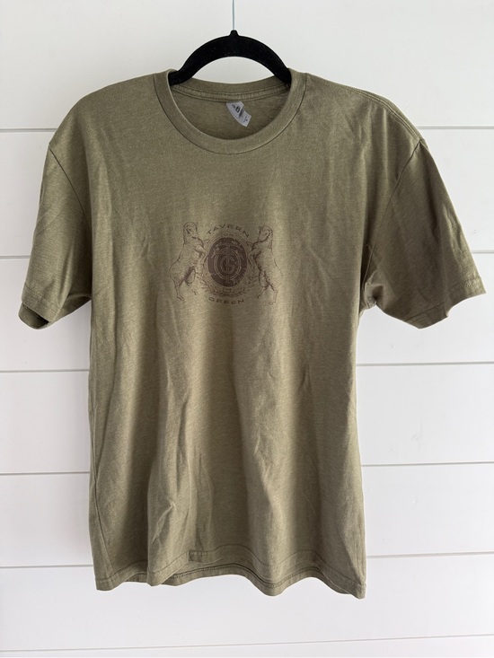 Next Level Apparel Other - Tavern on the Green Olive Short-Sleeve Graphic Crew Tee